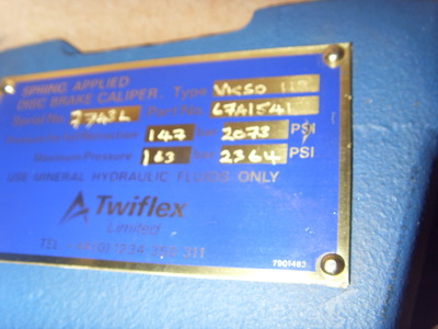 TWIFLEX抱閘VKSD119 P/N:67A1541